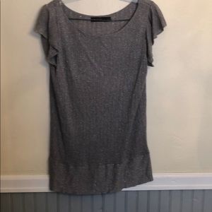 Limited silver sparkle shirt M